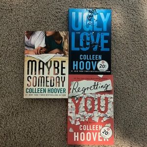 Colleen Hoover book trio